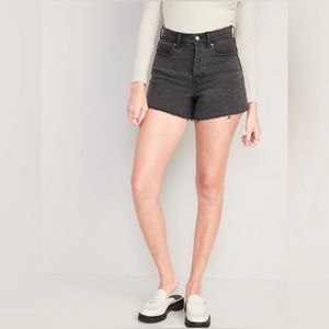 old navy higher high-rise sky-hi a-line short